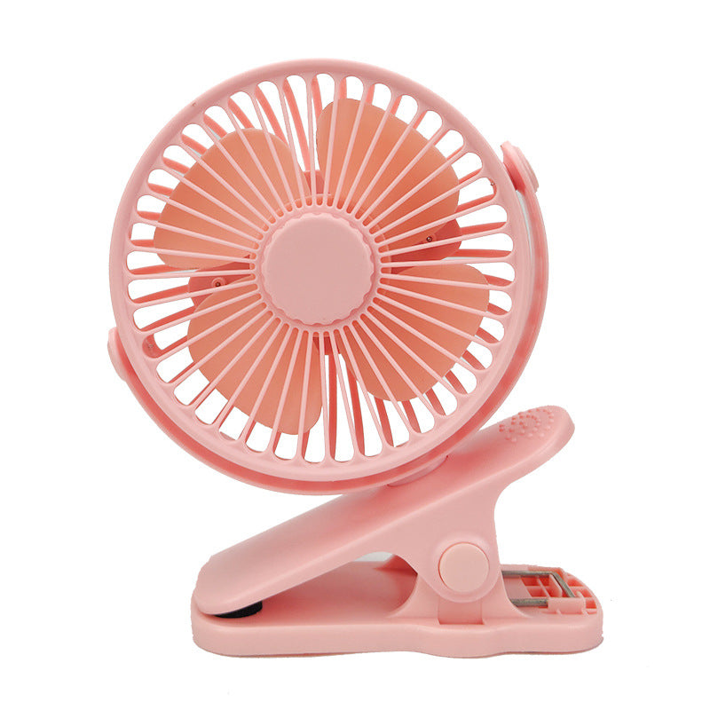USB Whisper Clip Fan - Silent Charge