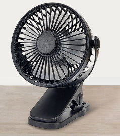 USB Whisper Clip Fan - Silent Charge