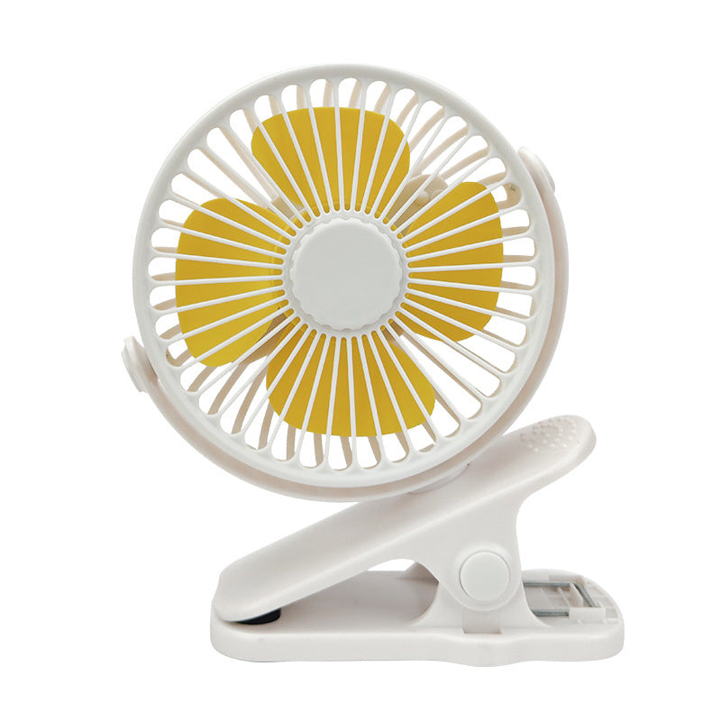 USB Whisper Clip Fan - Silent Charge