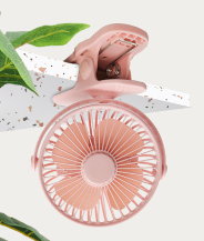 USB Whisper Clip Fan - Silent Charge